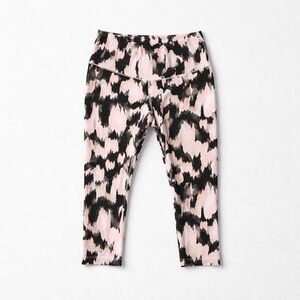 The North Face Women’s FlashDry Capri Leggings Medium Pink Black High Rise